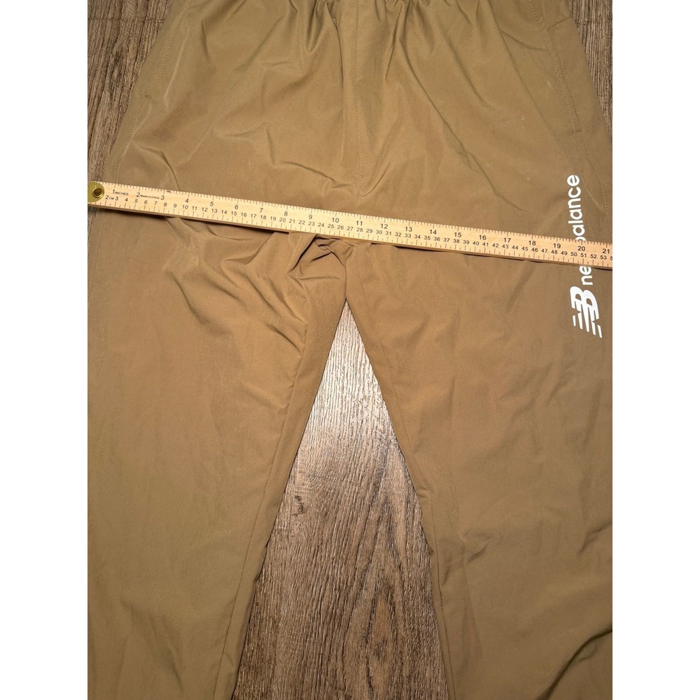 New Balance Mens XL Tan Khaki Track Pants Joggers Athletic Running Training - Picture 10 of 12